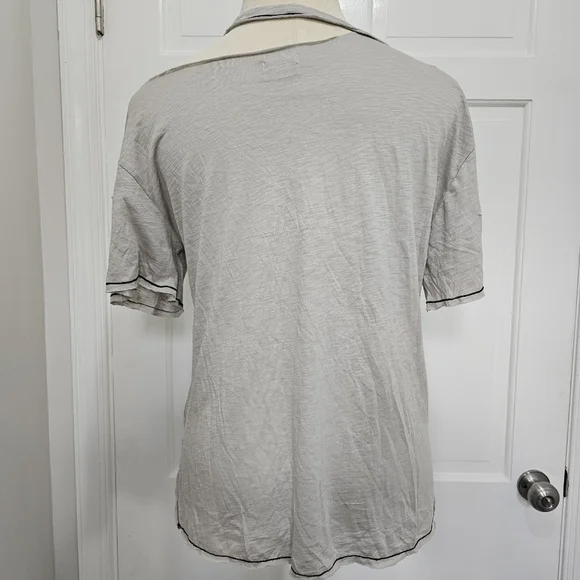 Emory Park Chaos Born Free Distressed Short Sleeve Graphic TShirt - Picture 9 of 17